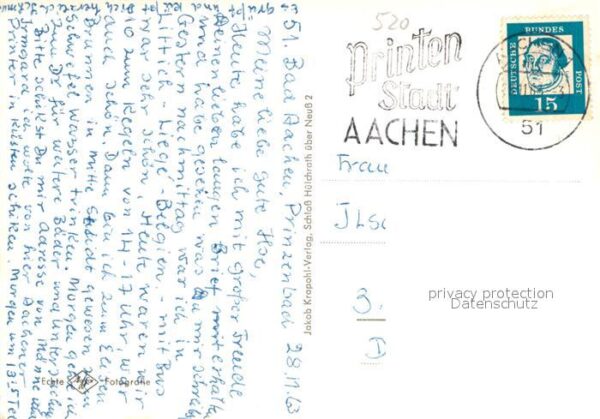 Burtscheid Aachen St Johann Kirche Abteitor Kurgarten Lan – Bild 2