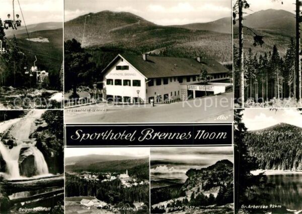 Bayrisch Eisenstein Sporthotel Brennes Schwebelift Wasserfa