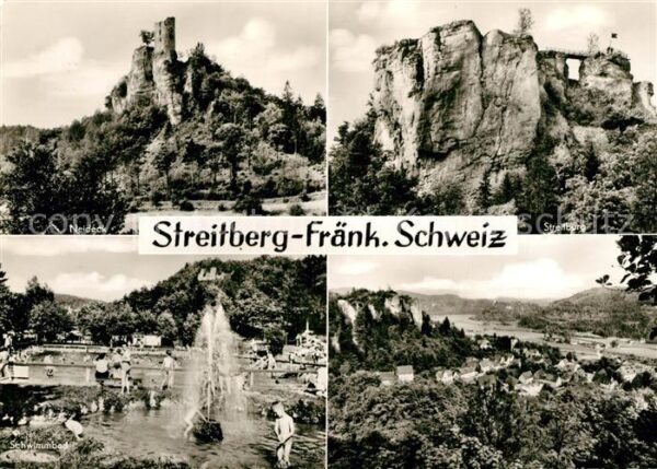 Streitberg Oberfranken Burg Neideck Streitburg Burgruine Schwi