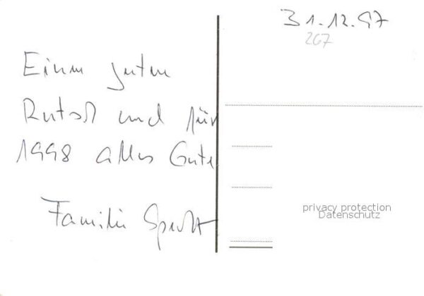 Borkum Haus Gutenberg mit Kirche Zeichnung Kün – Bild 2