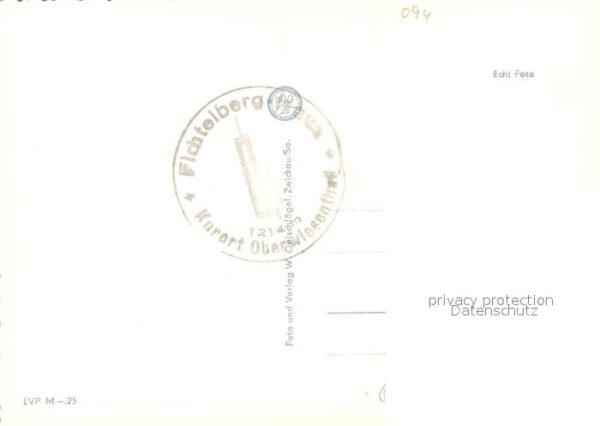Oberwiesenthal Erzgebirge Fichtelberg HO Berggaststätte Aussichts – Bild 2