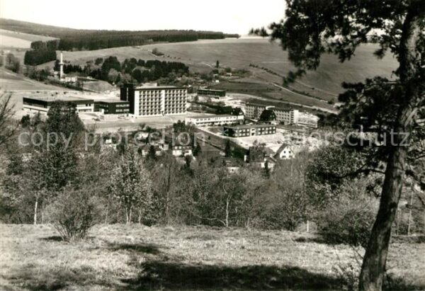 Wurzbach Panorama mit FDGB Erholungsheim Franken