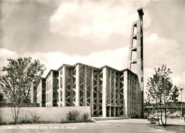 Berlin Hansaviertel Katholische Kirche St Ansg