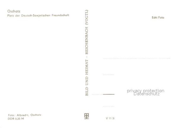 Oschatz Platz der Deutsch Sowjetischen Freundsc – Bild 2