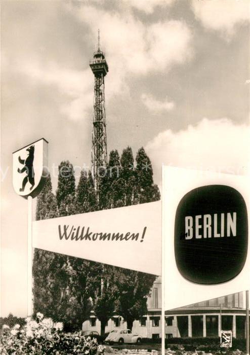 Berlin Funkturm Berliner Bär