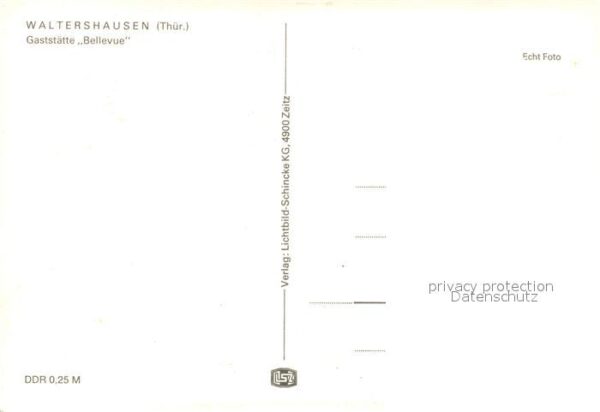 Waltershausen Gotha Gaststätte Bellevue am Wasser – Bild 2