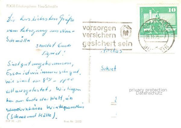 Neuschmoelln Bischofswerda FDGB Erholungsheim – Bild 2