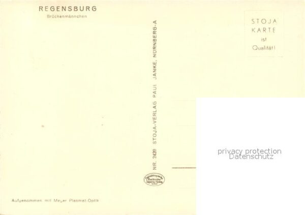 Regensburg Brückenmännchen – Bild 2