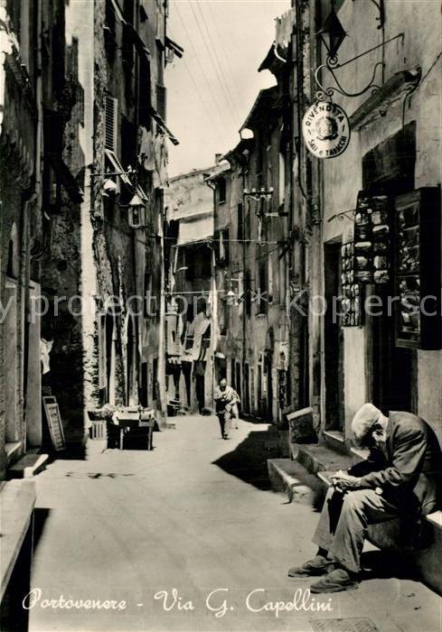 Portovenere Via Cappelini Gasse Altstadt