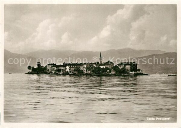 Isola Pescatori Lago Maggiore Panorama