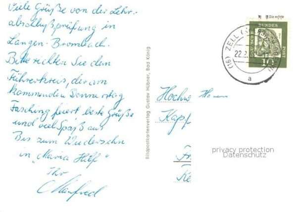 Langen Brombach Erholungsheim Landschaftspanorama – Bild 2