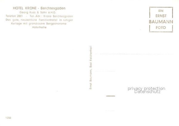 Berchtesgaden Hotel Krone Hotelhalle – Bild 2