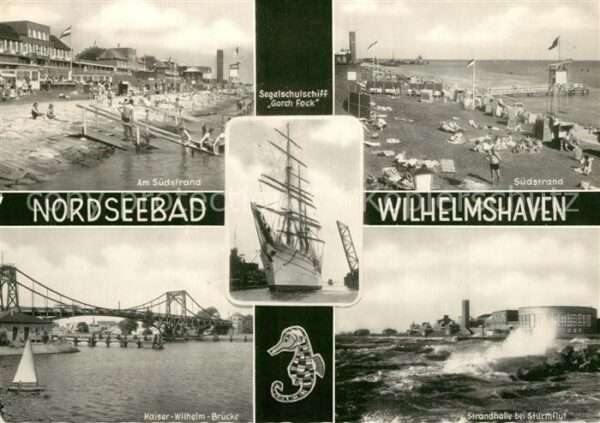 Wilhelmshaven Südstrand Kaiser Wilhelm Brücke Strandh
