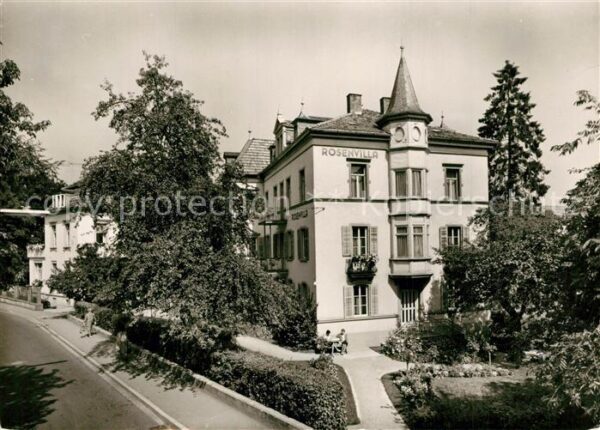 Bad Kissingen Sanatorium Dr Werlich Barié KG Rosenvil