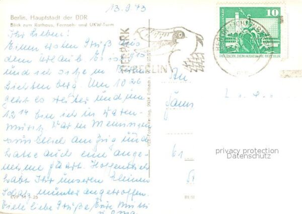 Berlin Rathaus Fernseh- und UKW-Turm Hauptstad – Bild 2