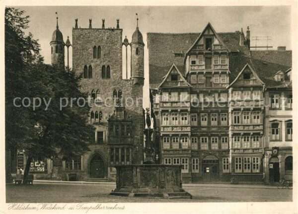 Hildesheim Wedekindhaus Tempelherrenhaus Historisc