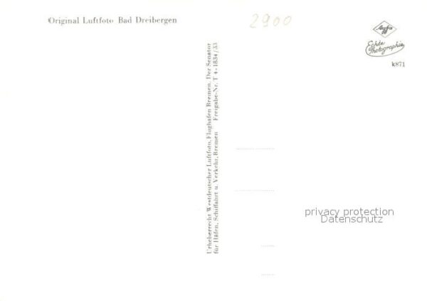 Bad Dreibergen Original Luftaufnahme – Bild 2