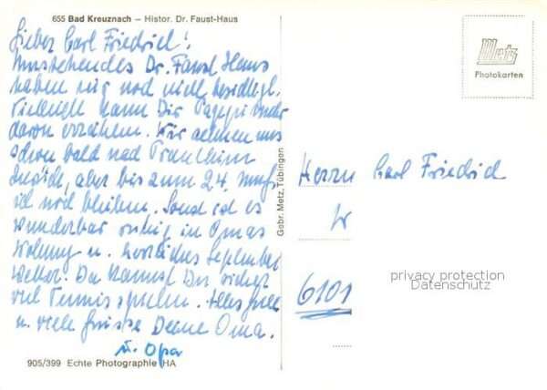 Bad Kreuznach Historisches Dr Faust Haus Fachwerkhaus – Bild 2