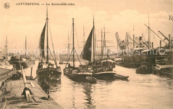 Antverpeno La Kattendijk doko Hafen Serie 3 No. 26