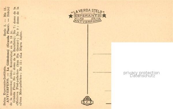 Antverpeno La Gildodomo Serie 2 No. 11 – Bild 2