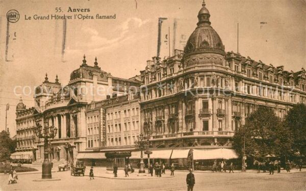 Anvers Antwerpen Grand Hotel Opéra flamand