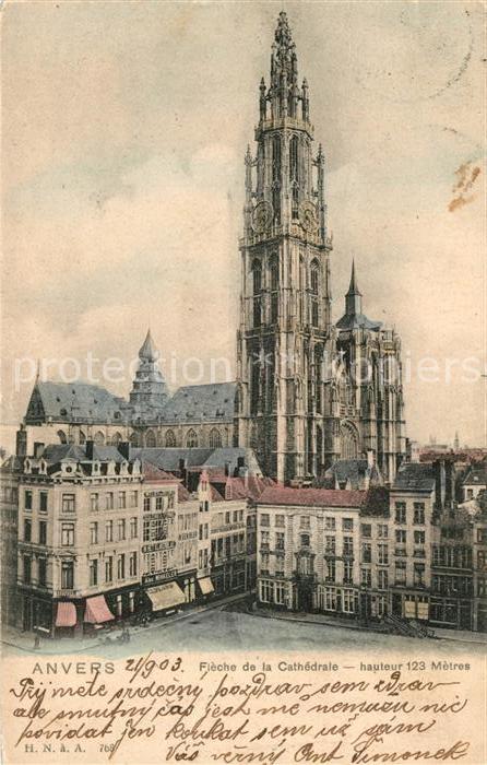 Anvers Antwerpen La Cathedrale Kathedrale
