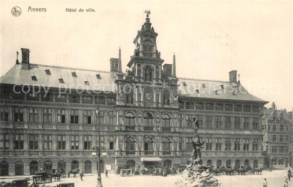 Anvers Antwerpen Hotel de Ville