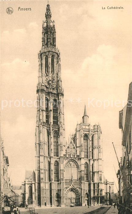 Anvers Antwerpen La Cathedrale Kathedrale