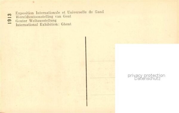 Gand Belgien Exposition Internationale et Universell – Bild 2