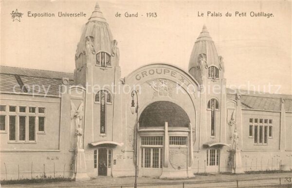 Gand Belgien Exposition Internationale et Universell