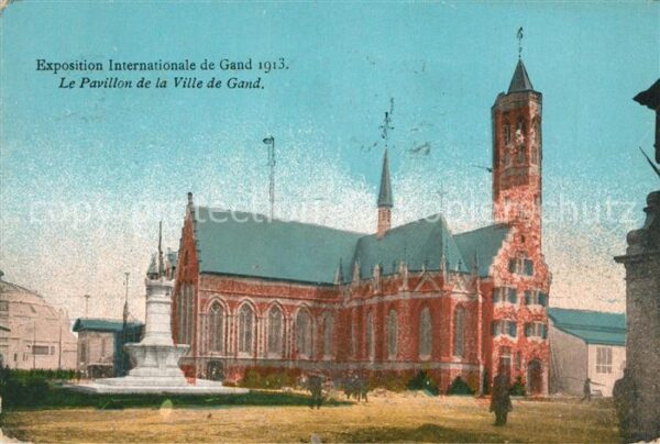 Gand Belgien Exposition Internationale Pavillon de l