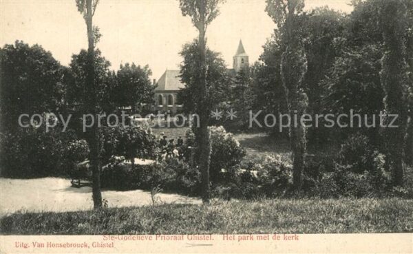 Ghistel Prioraat Eglise Sainte Godelieve park m