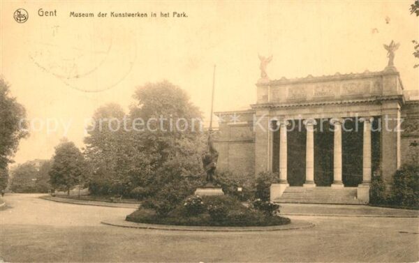 Gent Gand Flandre Museum der Kunstwerken in het Park