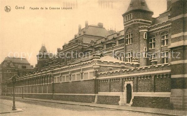 Gand Belgien Facade de la Caserne Leopold