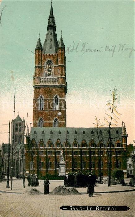 Gand Belgien Le Beffroi