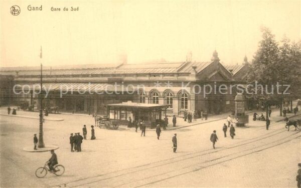 Gand Belgien Gare du Sud Bahnhof