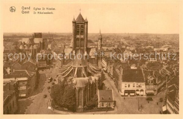 Gand Belgien Eglise Saint Nicolas