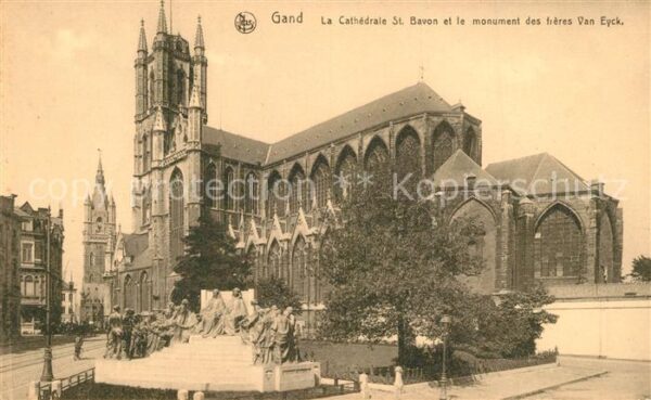 Gand Belgien Cathedrale Saint Bavon Monument des Frè