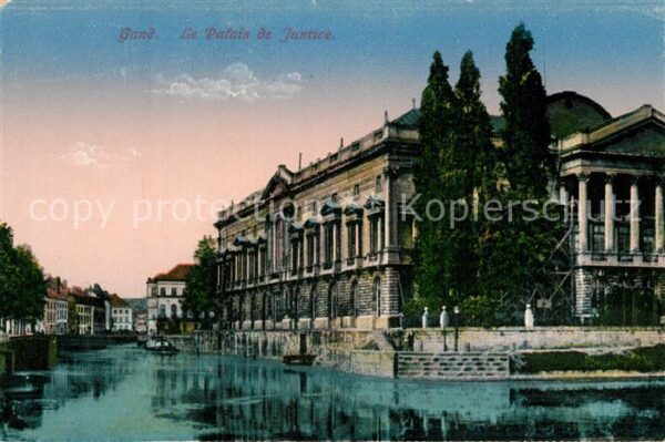 Gand Belgien Palais de Justice Justizpalast