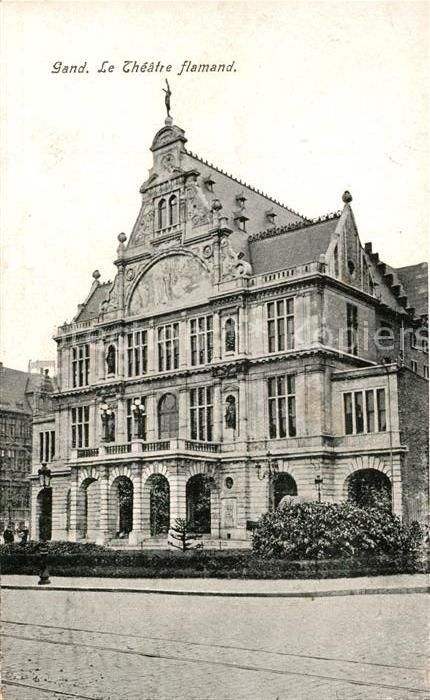Gand Belgien Le Théâtre flamand Theater