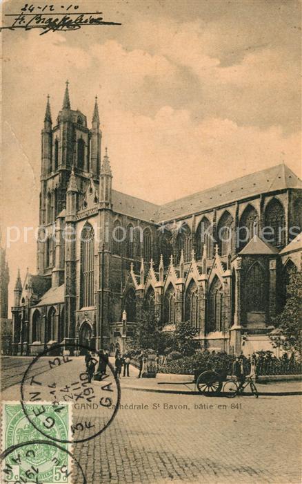 Gand Belgien Cathedrale Saint Bavon Kathedrale