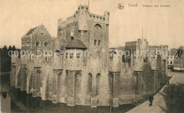Gand Belgien Chateau des Comtes Schloss