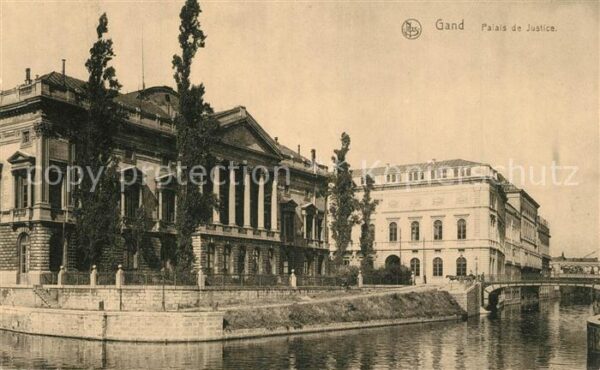 Gand Belgien Palais de Justice Justizpalast