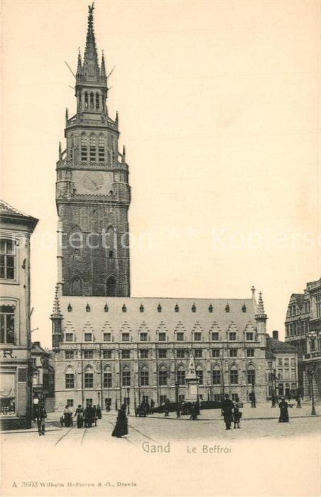 Gand Belgien Le Beffroi Glockenturm