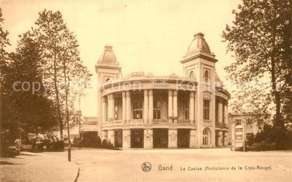 Gand Belgien Le Casino Ambulance de la Croix Rouge