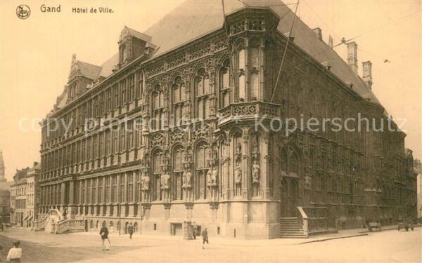 Gand Belgien Hotel de Ville Serie 3 No 25