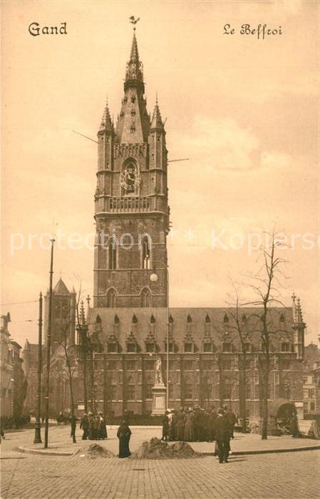 Gand Belgien Le Beffroi Glockenturm
