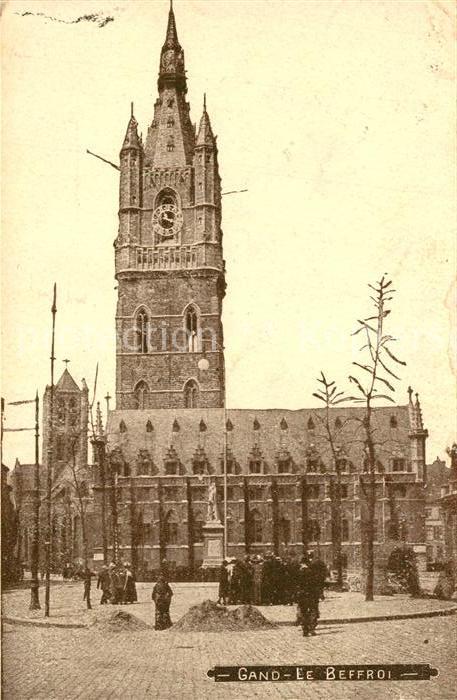 Gand Belgien Le Beffroi Glockenturm