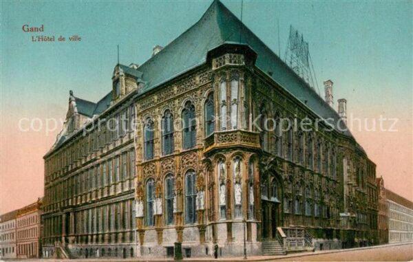 Gand Belgien Hotel de Ville