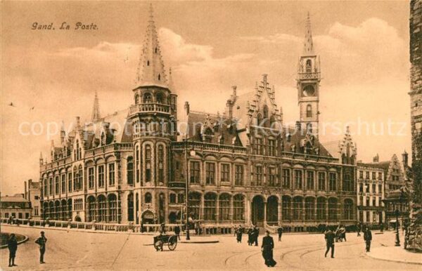 Gand Belgien La Poste